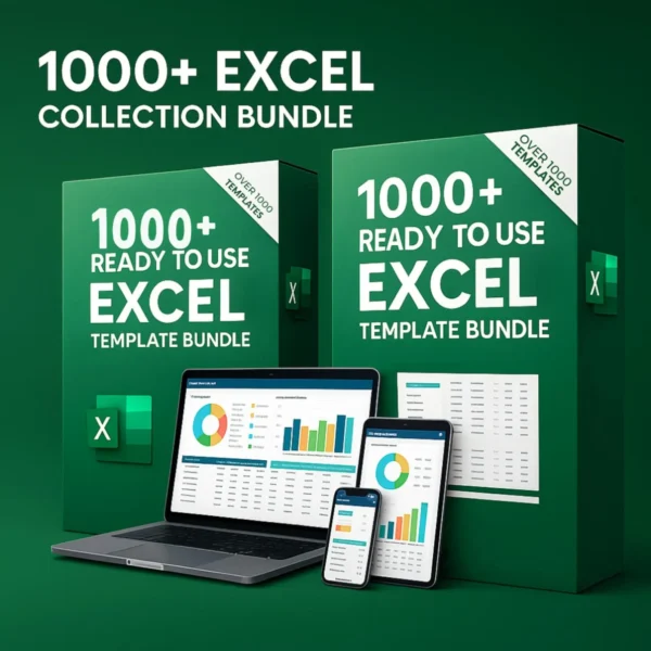 1000+ excel templates ready to use