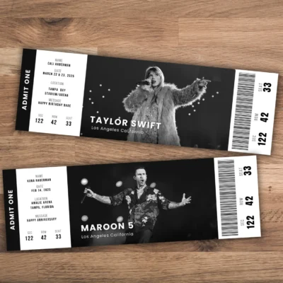 Personalized-Concert-Ticket-Template
