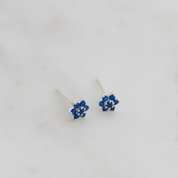 Dainty Flower Stud Earrings Bundle | 14K Gold & CZ Options Included